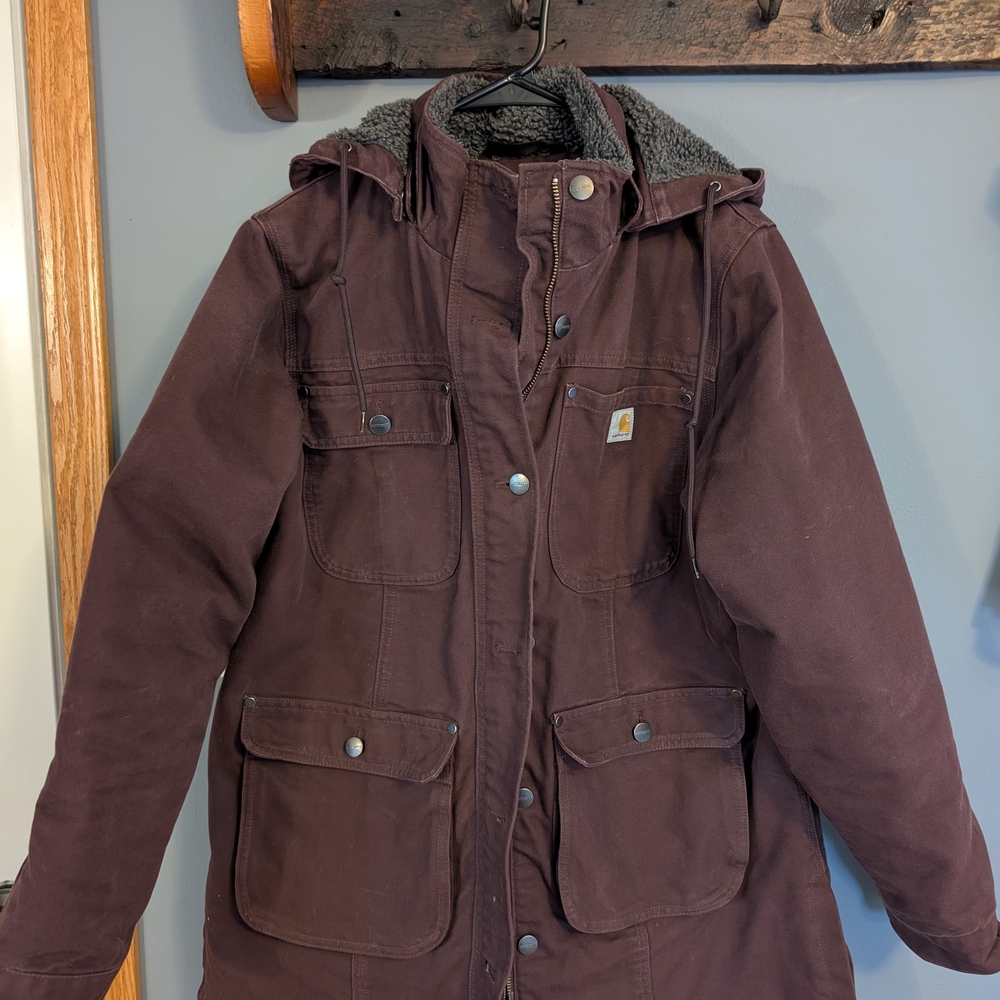 Carhartt Loose Fit Washed Duck Jacket